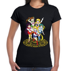 Playera Sailor Scouts Sailor Moon Algodón Premium #589