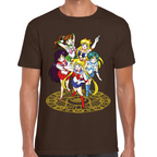 Playera Sailor Scouts Sailor Moon Algodón Premium #589