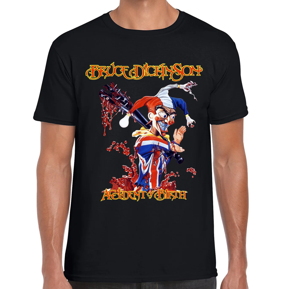 Playera Bruce Dickinson Accident Of Birth Algodón Premium #591