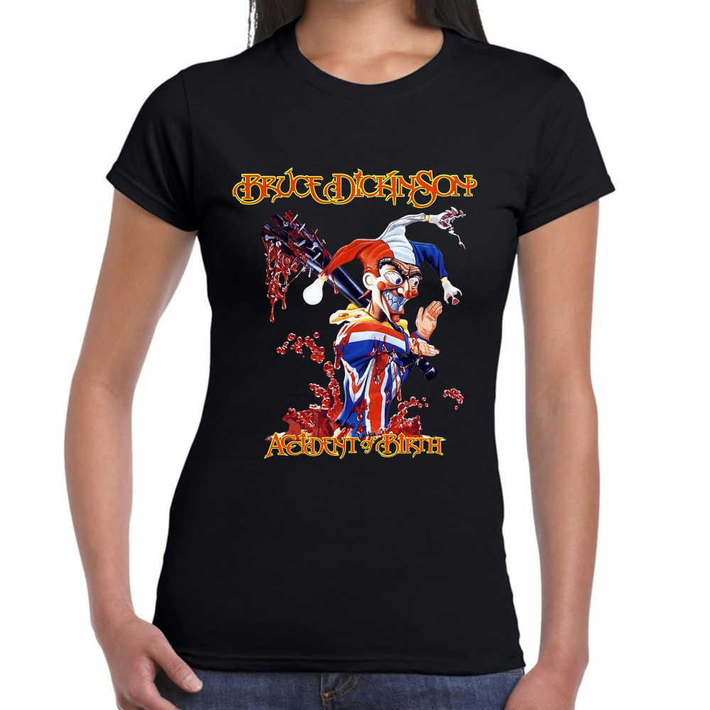 Playera Bruce Dickinson Accident Of Birth Algodón Premium #591 Imagen secundaria del producto