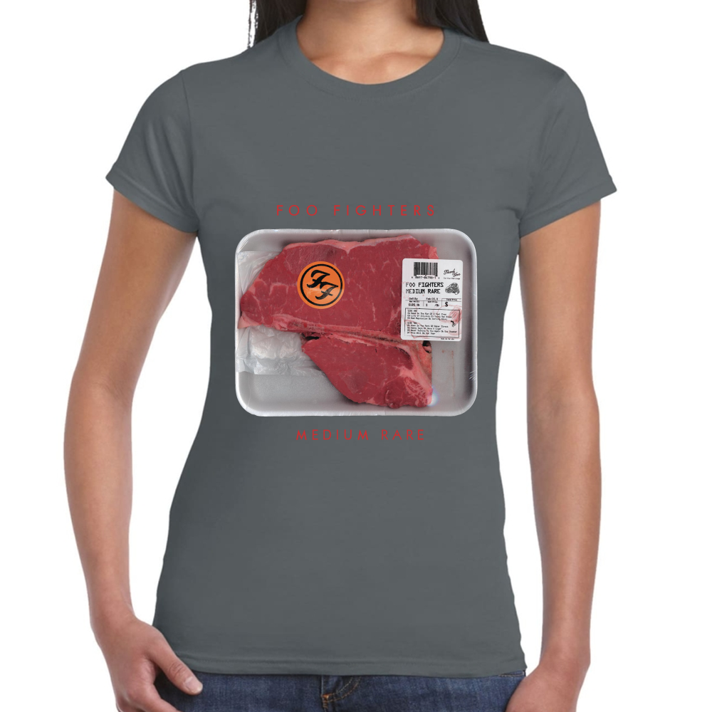 Playera Foo Fighters Medium Rare Algodón Premium #593