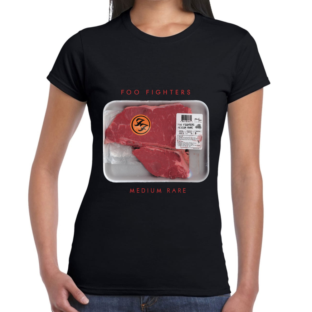 Playera Foo Fighters Medium Rare Algodón Premium #593 Imagen secundaria del producto