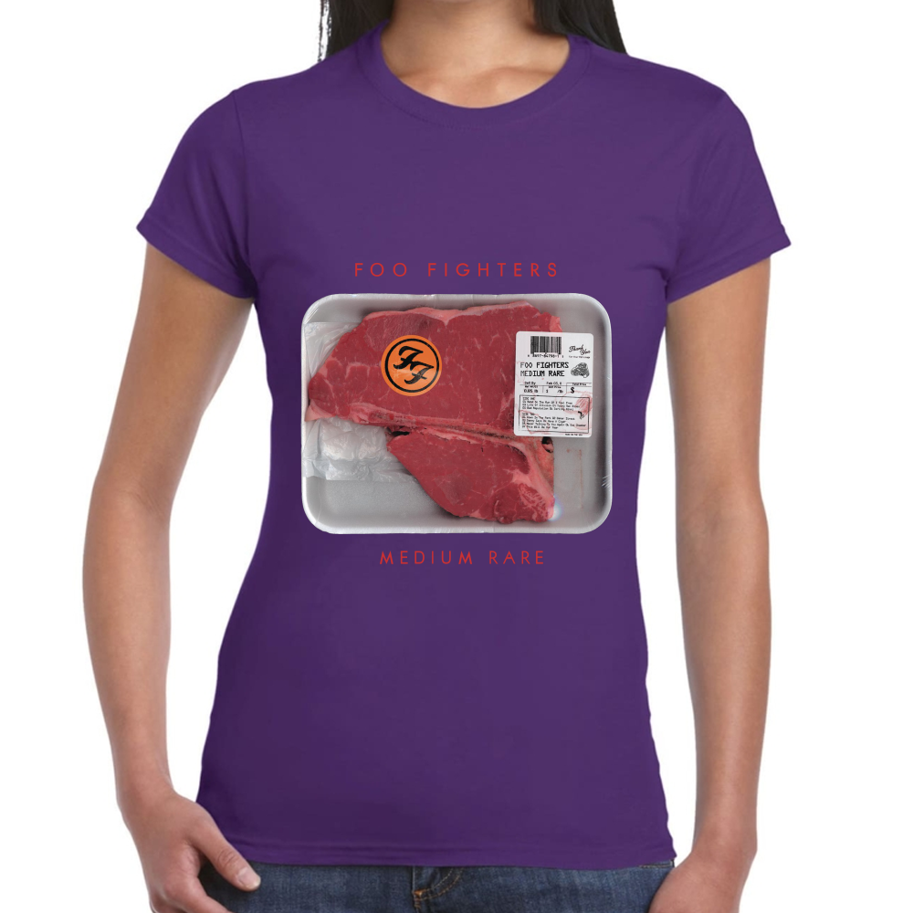 Playera Foo Fighters Medium Rare Algodón Premium #593