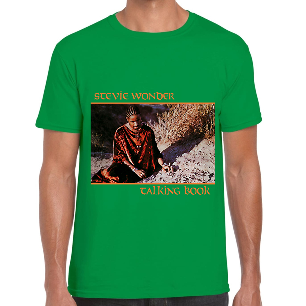 Playera Stevie Wonder Talking book Algodón Premium #596