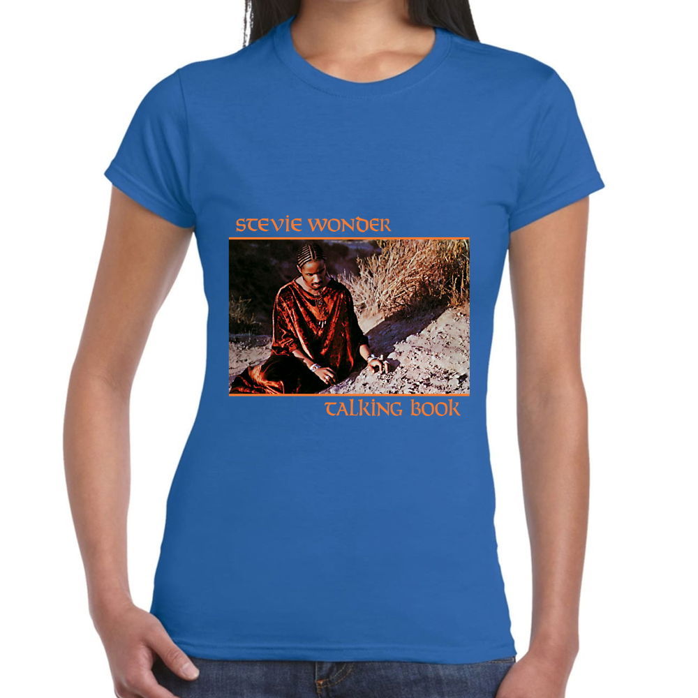 Playera Stevie Wonder Talking book Algodón Premium #596