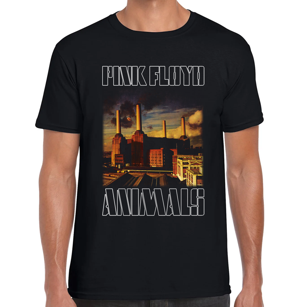 Playera Pink Floyd Animals Algodón Premium #597