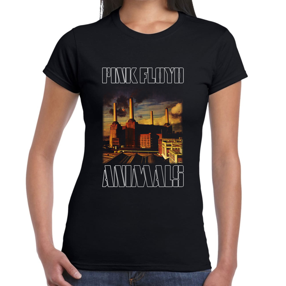 Playera Pink Floyd Animals Algodón Premium #597 Imagen secundaria del producto