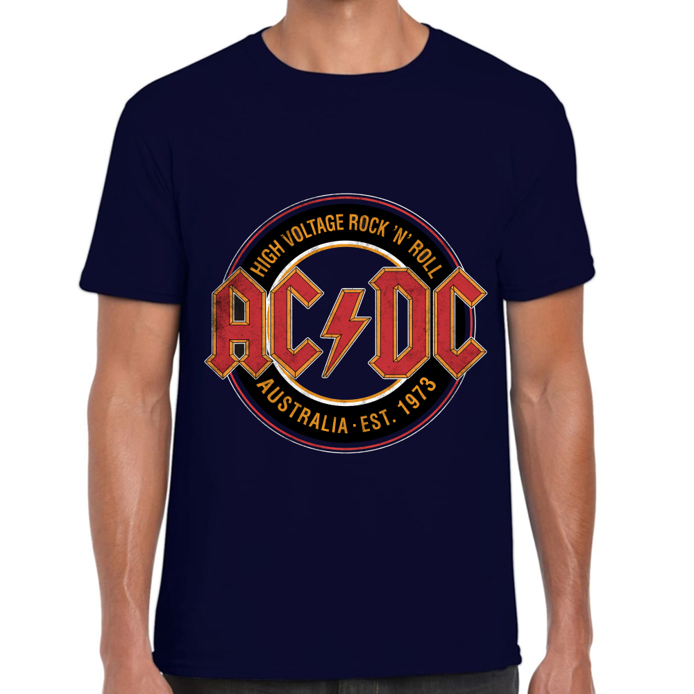 Playera  AC/DC High Voltage Algodón Premium #600