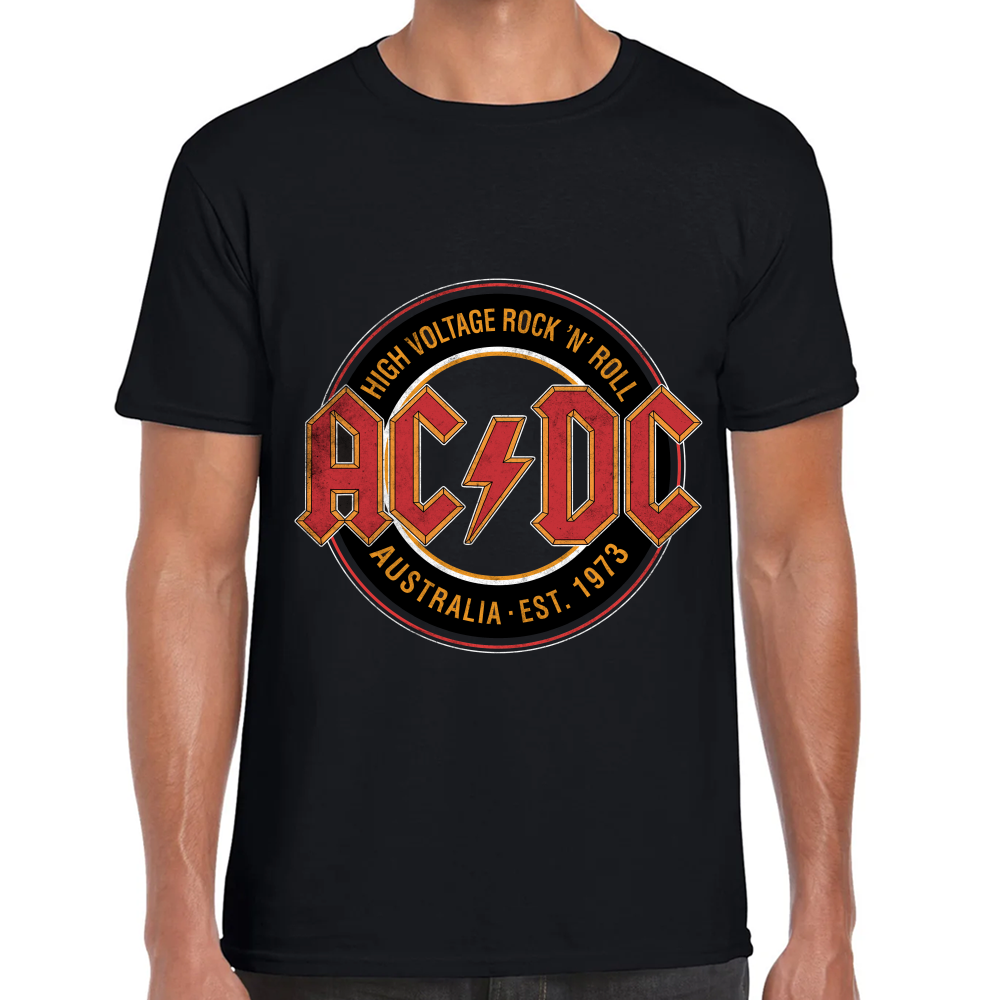 Playera  AC/DC High Voltage Algodón Premium #600