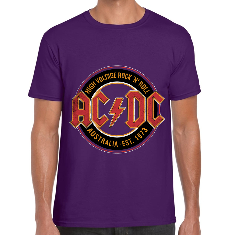 Playera  AC/DC High Voltage Algodón Premium #600