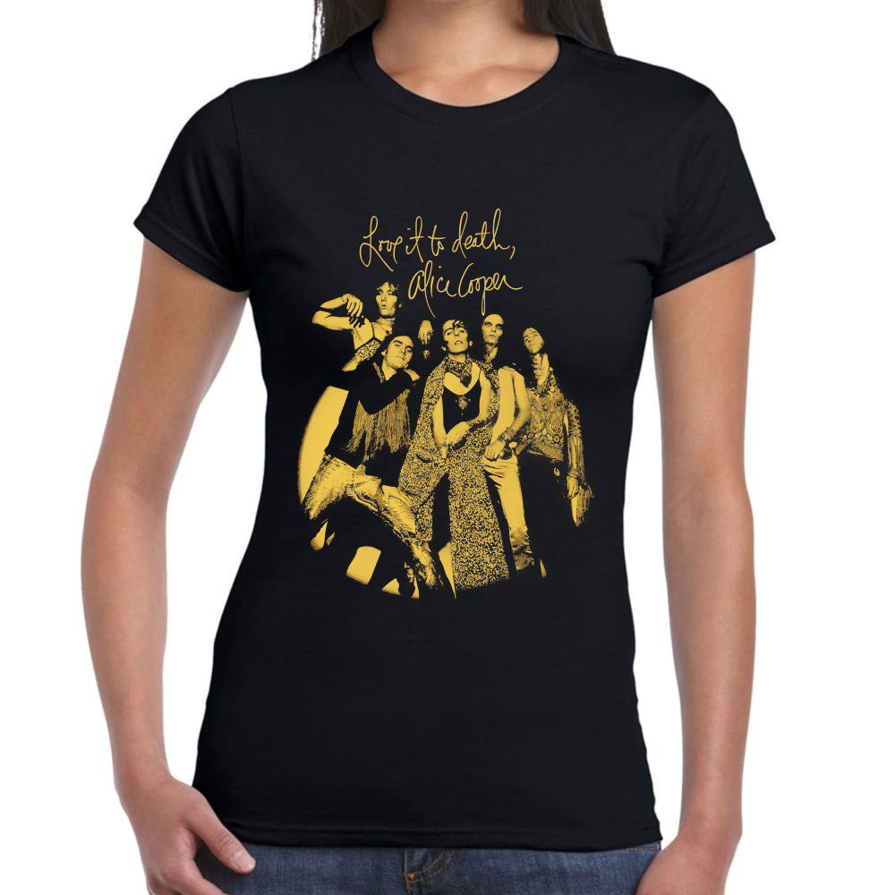 Playera Alice Cooper Love It to Death Algodón Premium #601