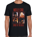 Playera Mötley Crüe Shout at the Devil Algodón Premium #605