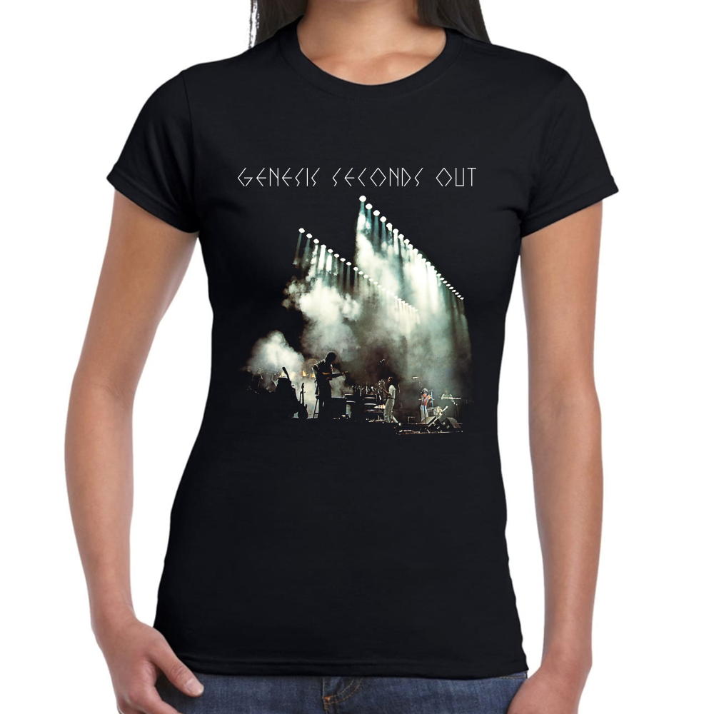 Playera Genesis Seconds Out Algodón Premium #611 Imagen secundaria del producto