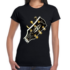 Playeras Gibson Les Paul Negro Algodón Premium #612