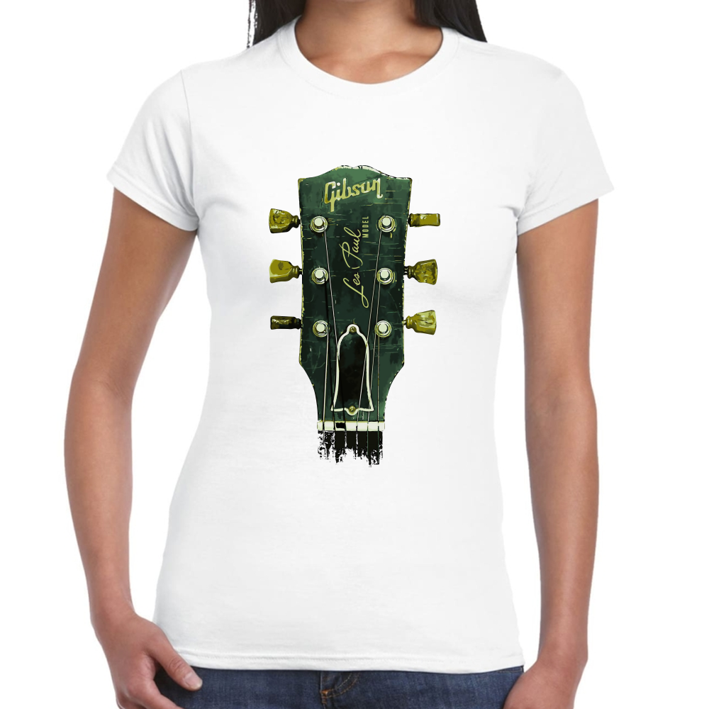 Playera Gibson Les Paul Model Algodón Premium #613