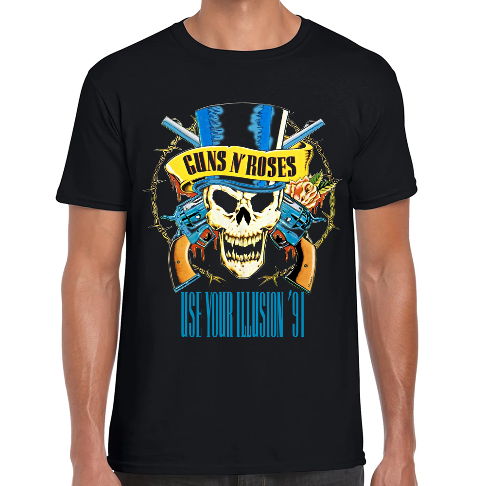 Playera Gun N' Roses Use Your Illusion 1991 Algodón Premium #614
