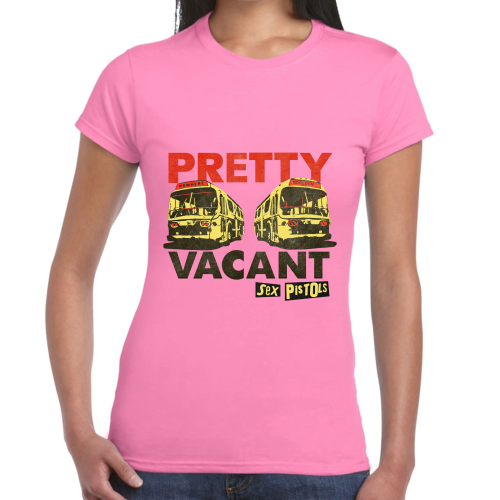 Playera Sex Pistols Pretty Vacant Algodón Premium #615