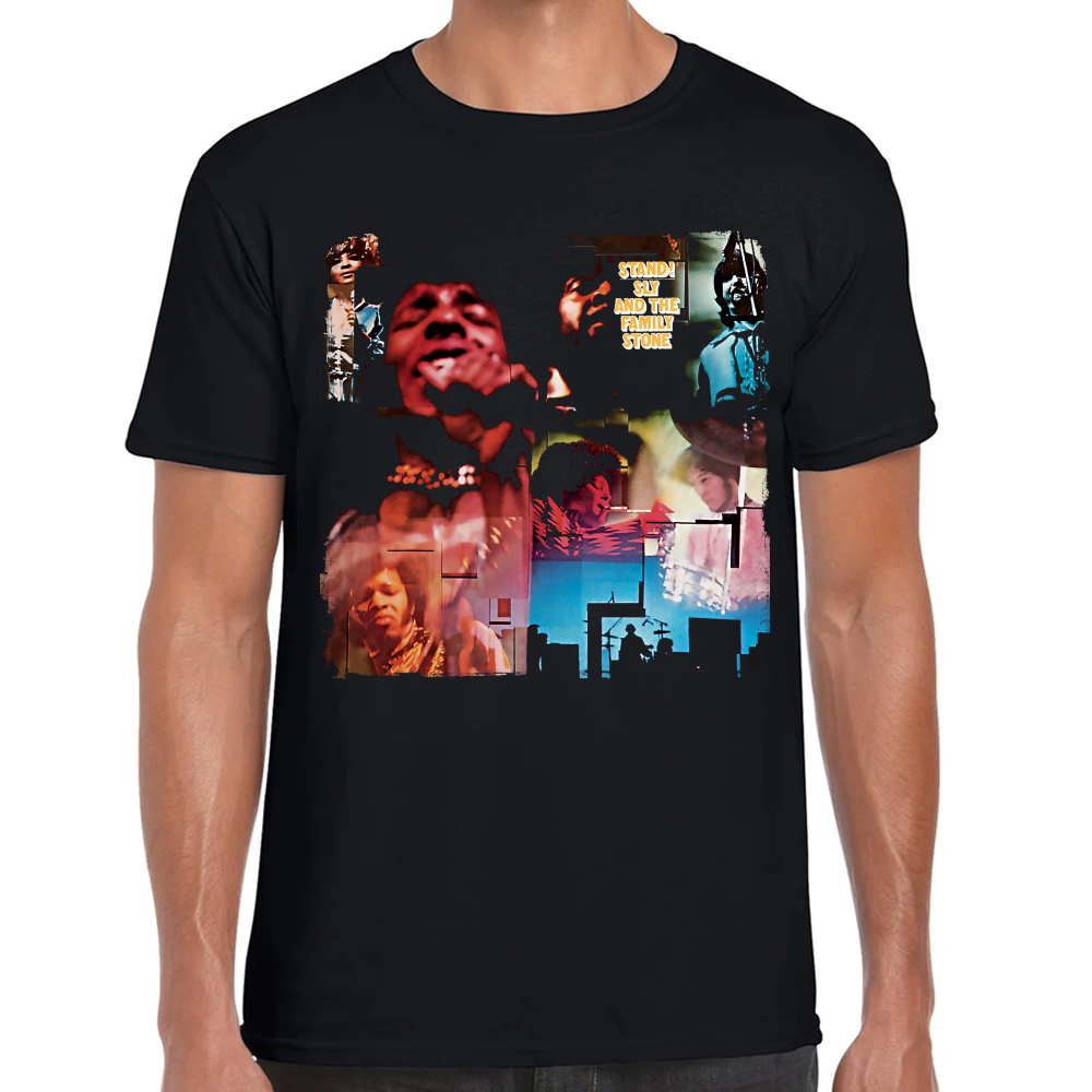 Playera Sly & The Family Stone Stand Algodón Premium #616 Imagen principal del producto