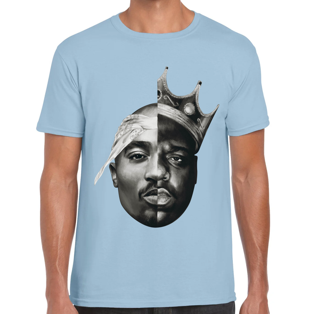 Playera The Notorious B.I.G. y Tupac Shakur  Algodón Premium #617