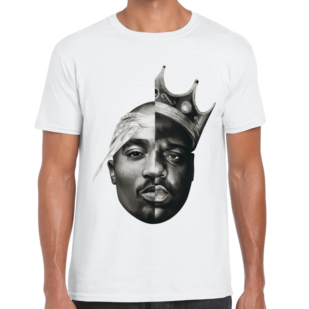 Playera The Notorious B.I.G. y Tupac Shakur  Algodón Premium #617
