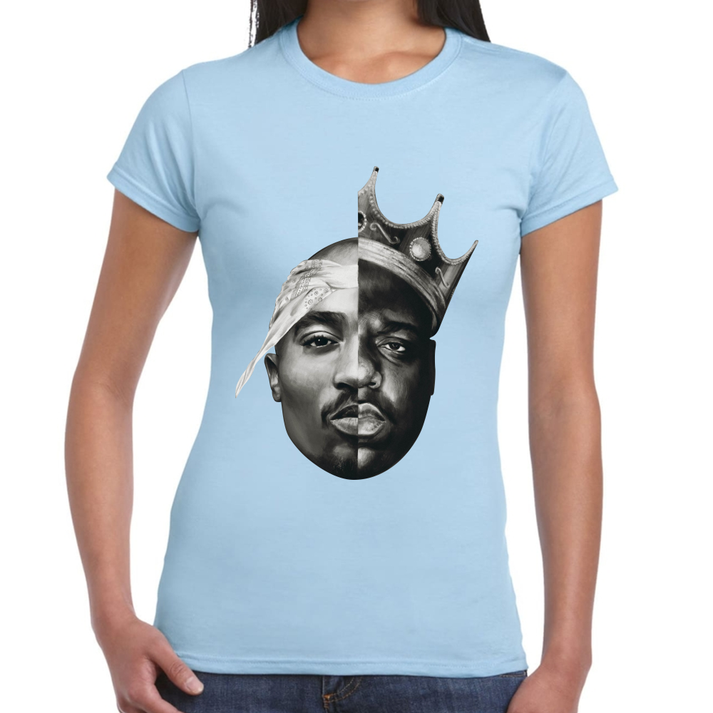 Playera The Notorious B.I.G. y Tupac Shakur  Algodón Premium #617