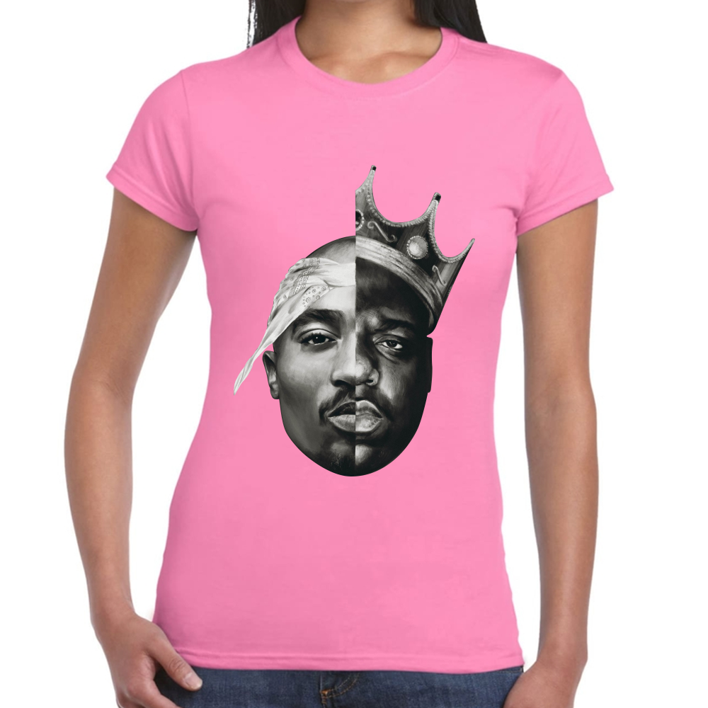 Playera The Notorious B.I.G. y Tupac Shakur  Algodón Premium #617