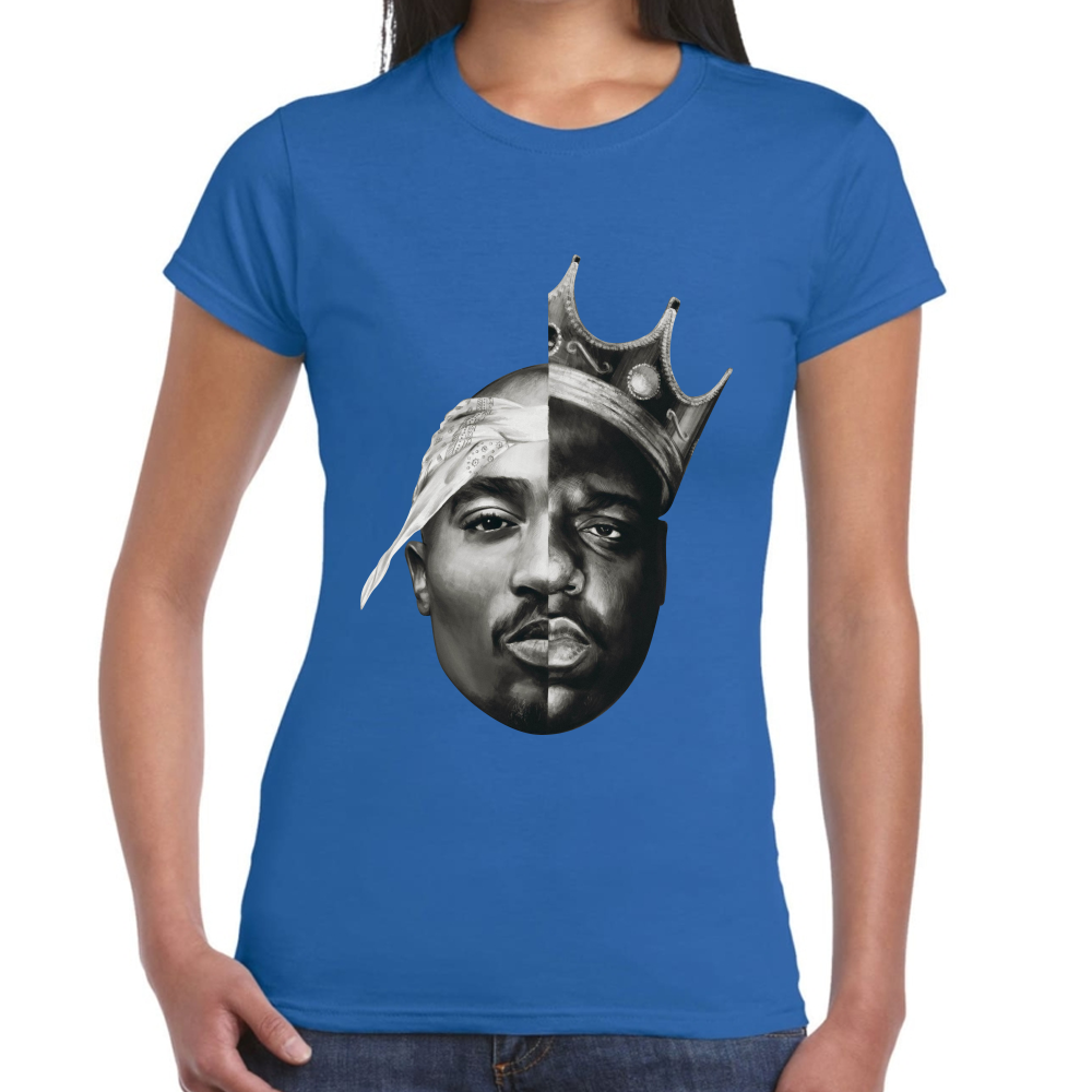Playera The Notorious B.I.G. y Tupac Shakur  Algodón Premium #617