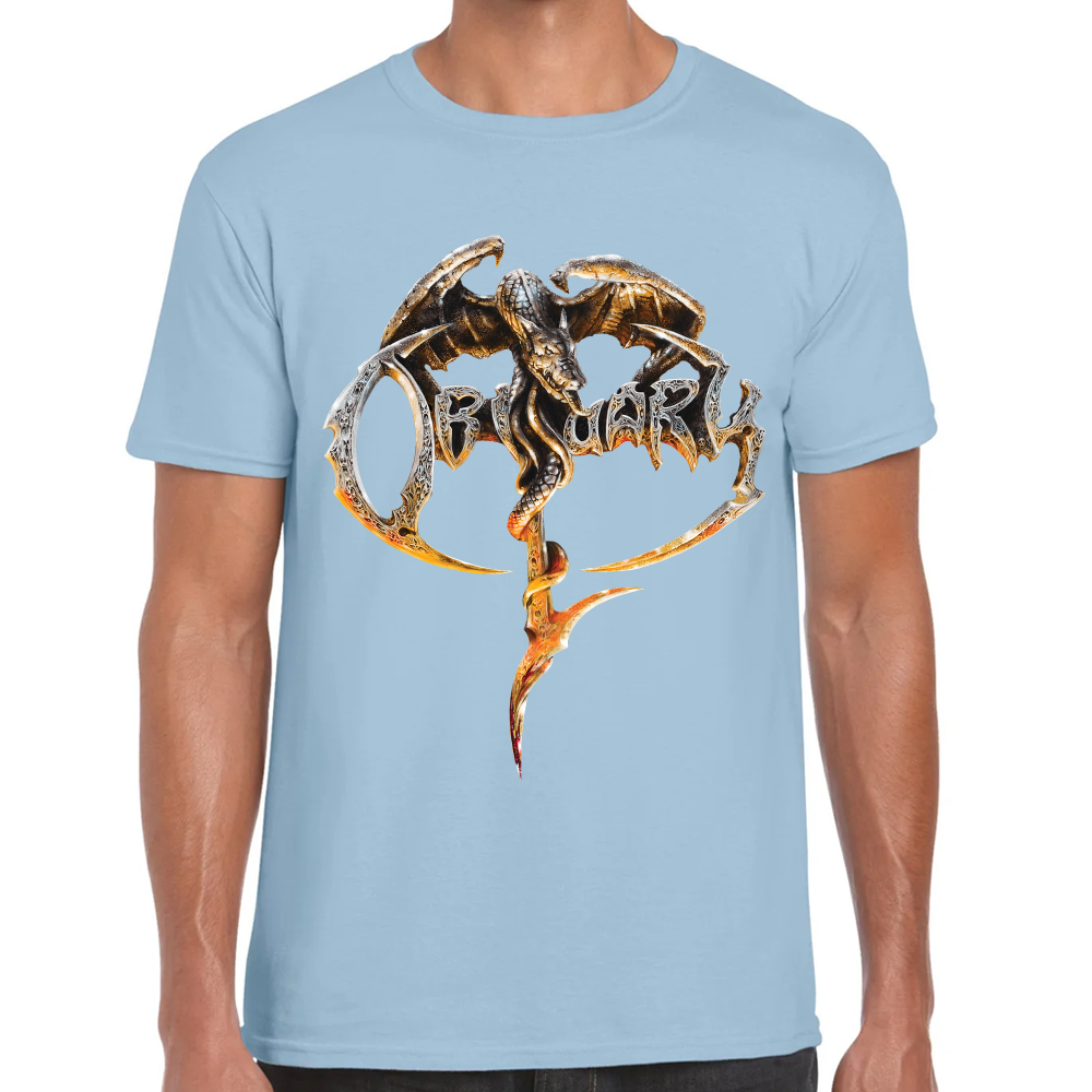 Playera Obituary Homónimo Algodón Premium #627