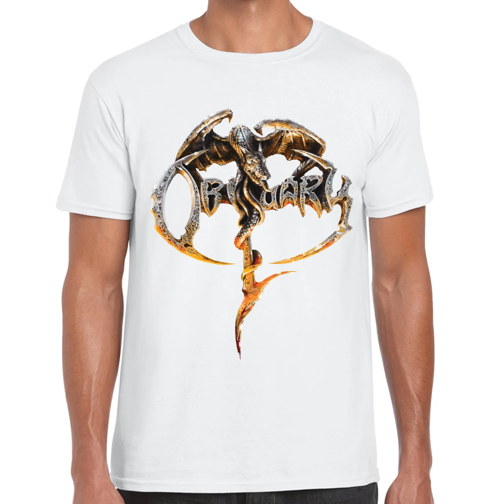 Playera Obituary Homónimo Algodón Premium #627