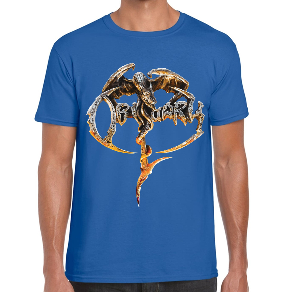 Playera Obituary Homónimo Algodón Premium #627