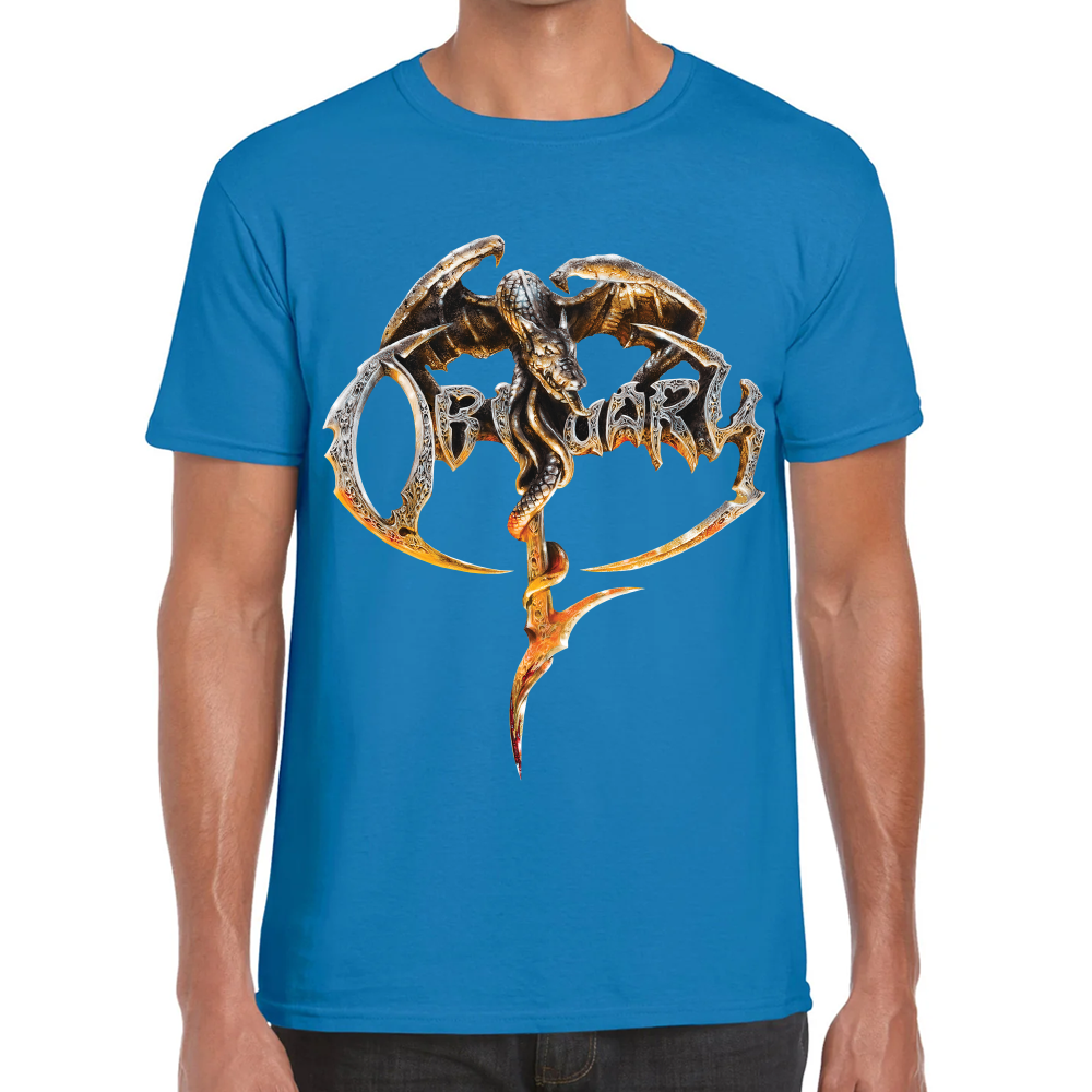 Playera Obituary Homónimo Algodón Premium #627