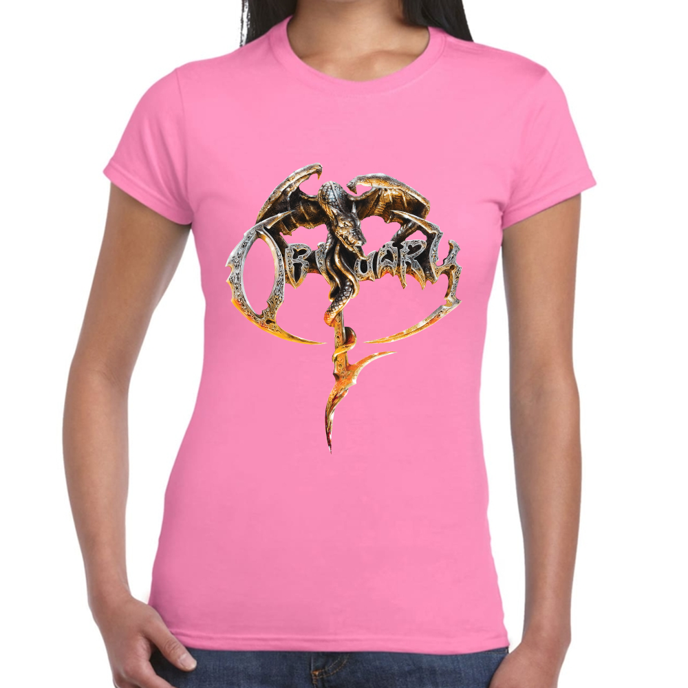 Playera Obituary Homónimo Algodón Premium #627