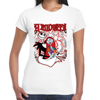 Playera Jack Skellington y Sally El Extraño Mundo de Jack Algodón Premium #632