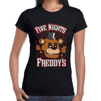 Playera Five Nights at Freddy's Algodón Premium #635