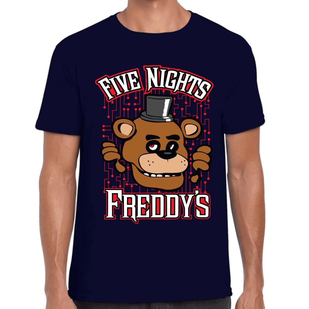 Playera Five Nights at Freddy's Algodón Premium #635