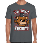 Playera Five Nights at Freddy's Algodón Premium #635