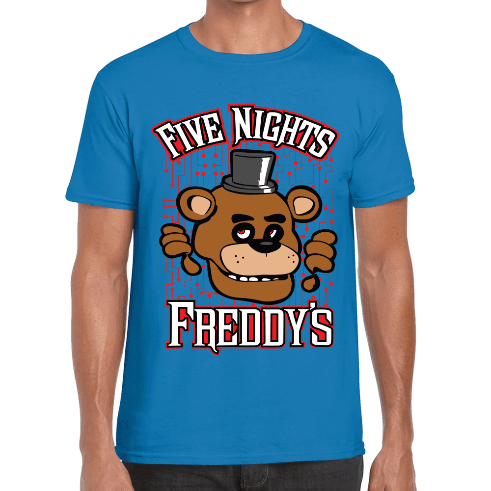 Playera Five Nights at Freddy's Algodón Premium #635