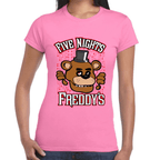 Playera Five Nights at Freddy's Algodón Premium #635