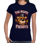 Playera Five Nights at Freddy's Algodón Premium #635