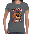 Playera Five Nights at Freddy's Algodón Premium #635