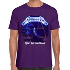Playera Metallica Ride the Lightning Algodón Premium #636