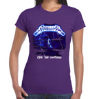Playera Metallica Ride the Lightning Algodón Premium #636