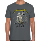Playera Metallica And Justice for All Algodón Premium #638