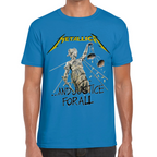 Playera Metallica And Justice for All Algodón Premium #638