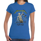 Playera Metallica And Justice for All Algodón Premium #638