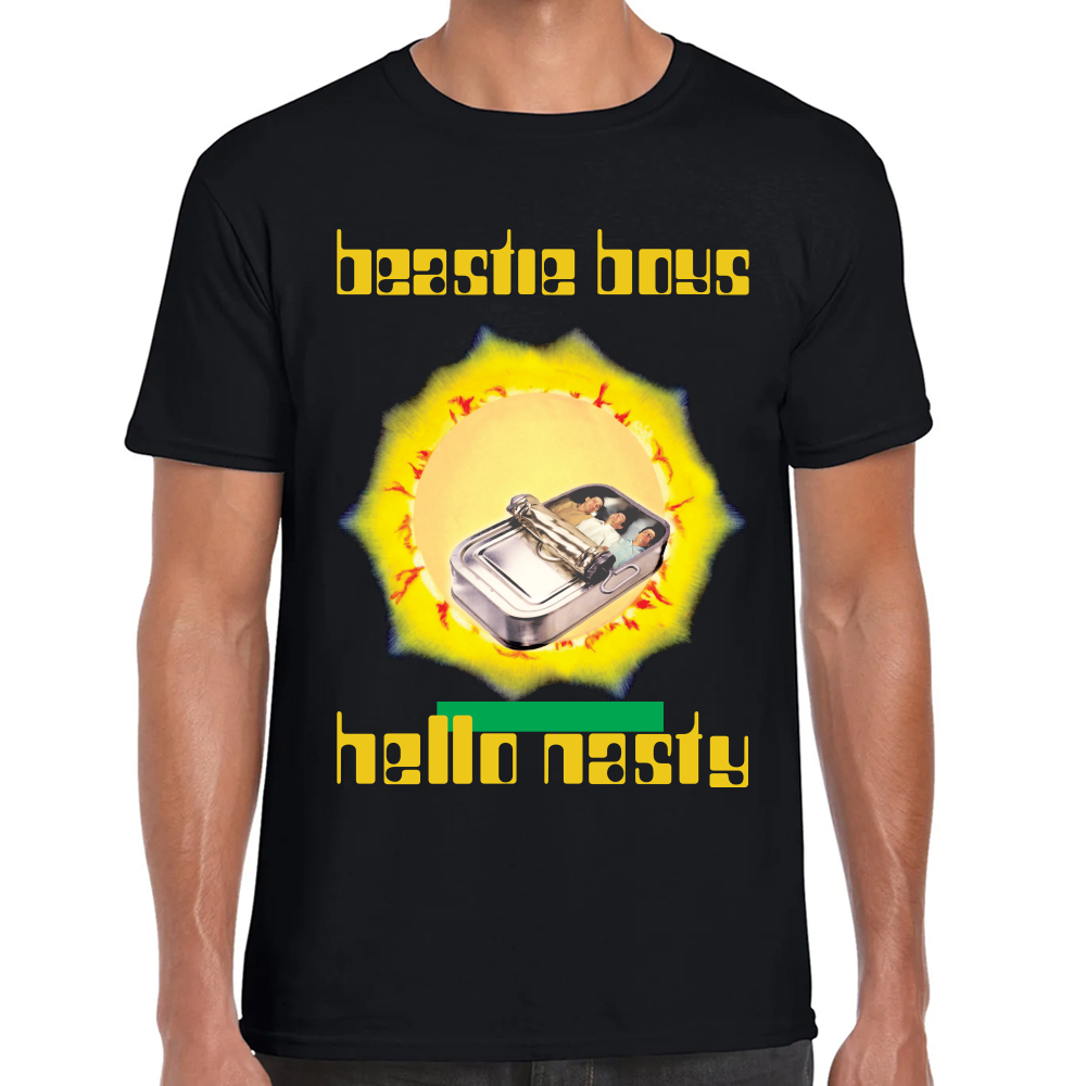 Playera Beastie Boys Hello Nasty Algodón Premium #639 Imagen principal del producto