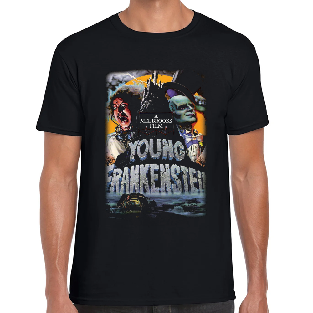 Playera Young Frankenstein 1974 Algodón Premium #641 Imagen principal del producto