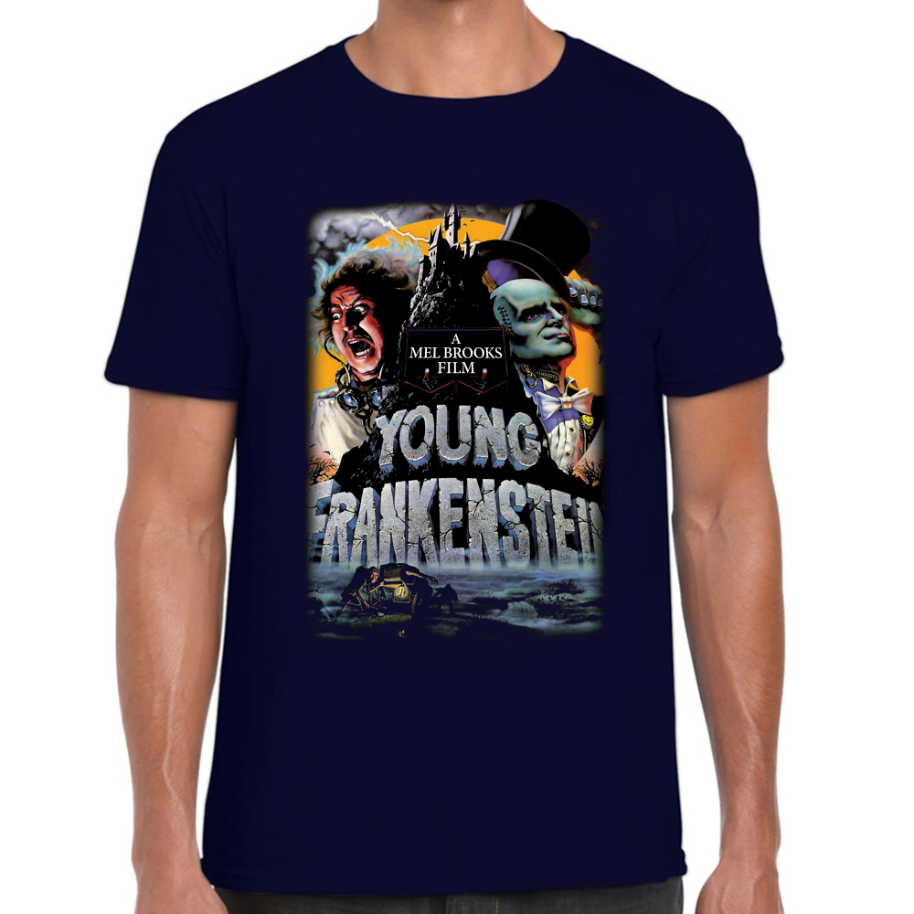 Playera Young Frankenstein 1974 Algodón Premium #641