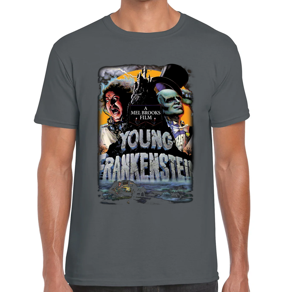 Playera Young Frankenstein 1974 Algodón Premium #641