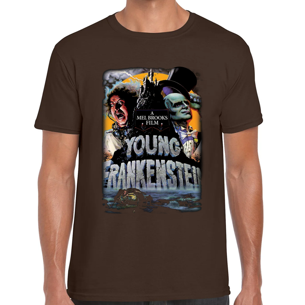 Playera Young Frankenstein 1974 Algodón Premium #641